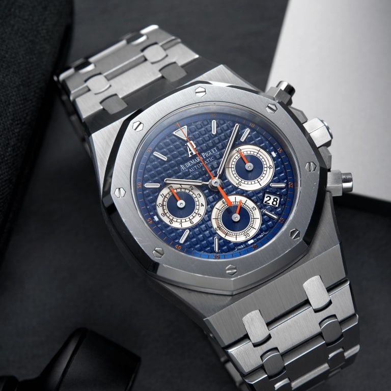 Royal Oak Chronograph Steel Blue Panda Dial 39mm Product Image 18
