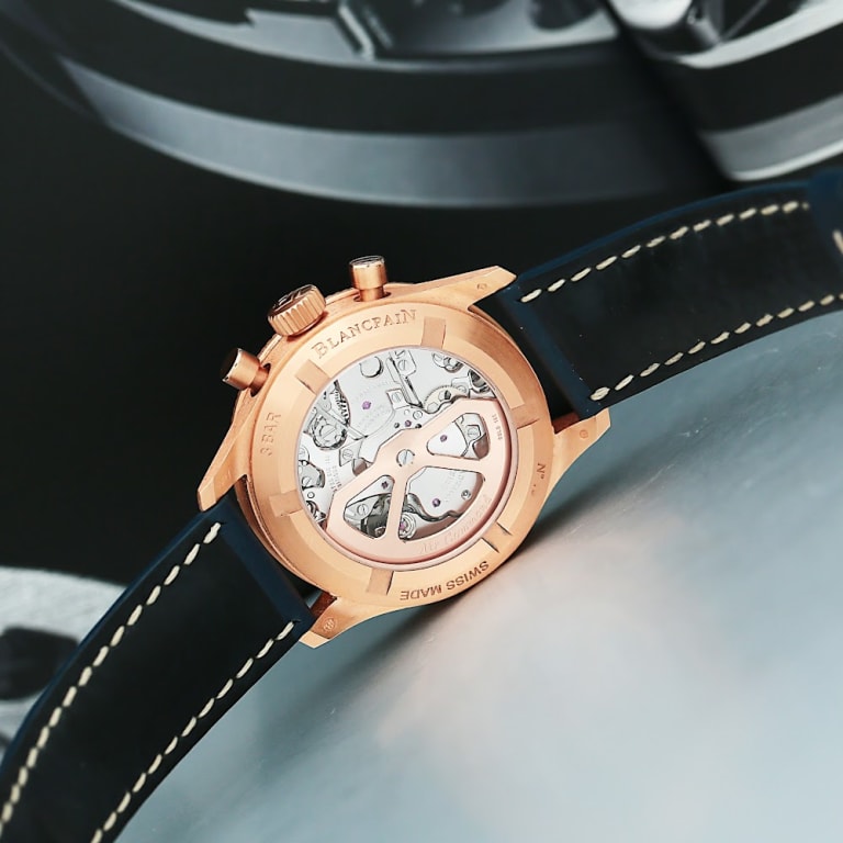 Air Command Rose Gold Blue Dial 36mm Product Image 4