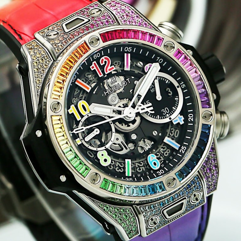 Big Bang Unico Titanium Rainbow Skeleton Dial 42mm Product Image 2