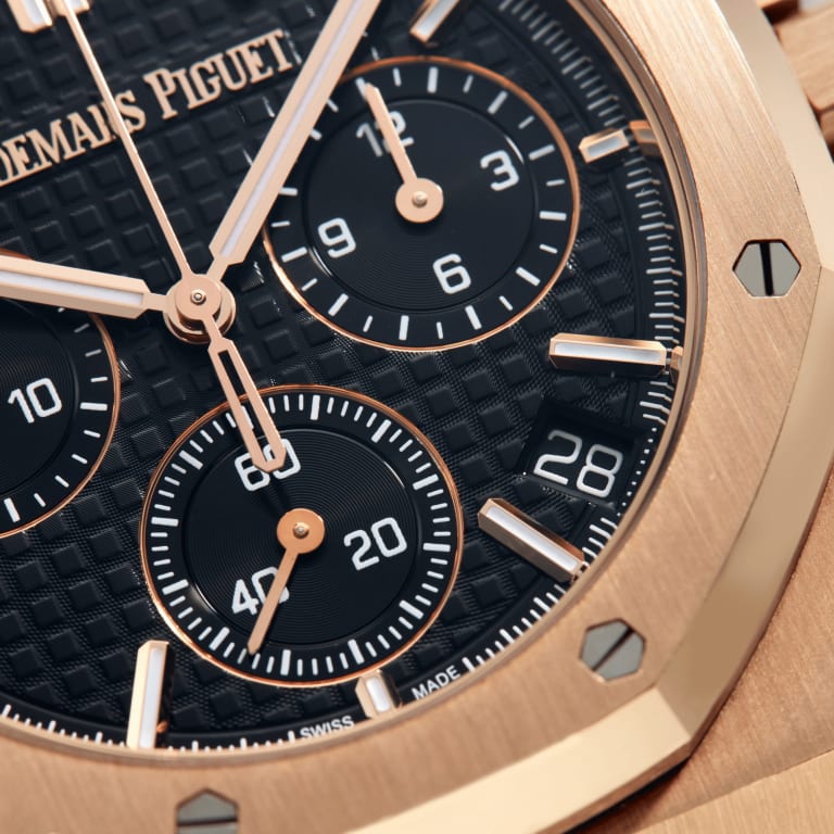 Royal Oak Chronograph "50th Anniversary" Rose Gold Black Dial 41mm Product Image 12