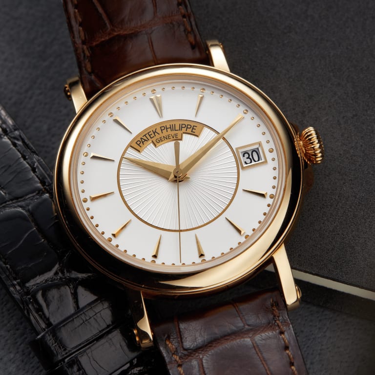 Calatrava Yellow Gold Silver Opaline dial 38mm Product Image 2