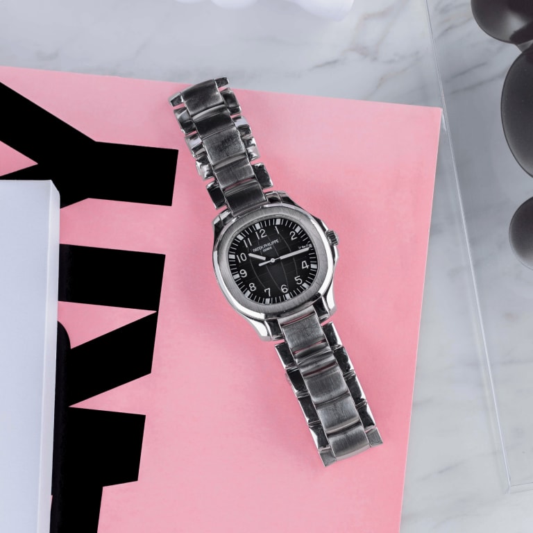 Aquanaut Steel Black Dial 40mm Product Image 1