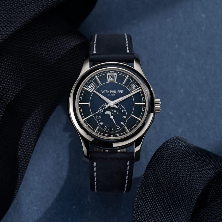 Annual Calendar White Gold Blue Dial 40mm Product Image 6