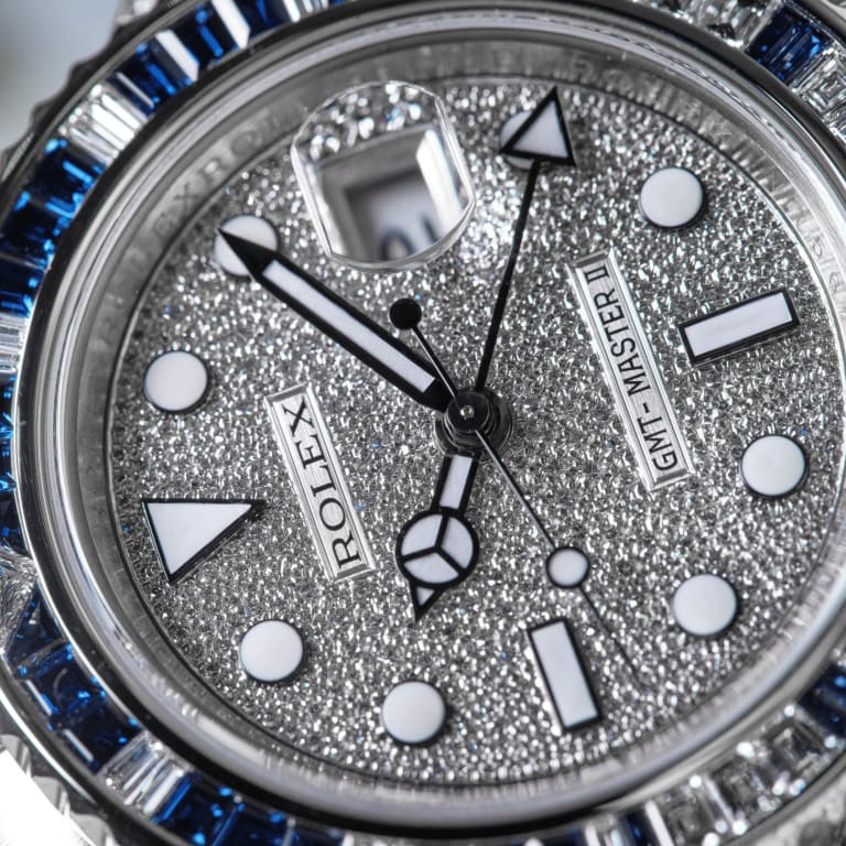 GMT-Master II White Gold Diamond Pave Dial 40mm Product Image 12