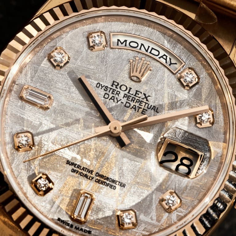 Day-Date Rose Gold Meteorite Dial 36mm Product Image 2