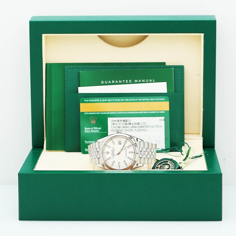 Datejust Steel Jubilee Silver Dial 36mm Product Image 7