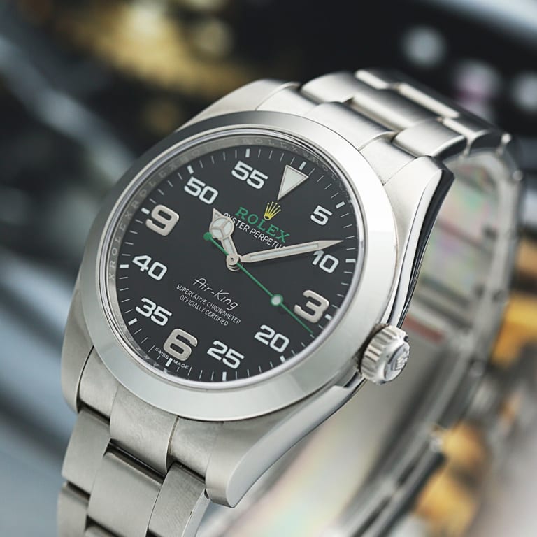 Air-King Steel Black Dial 40mm Product Image 2