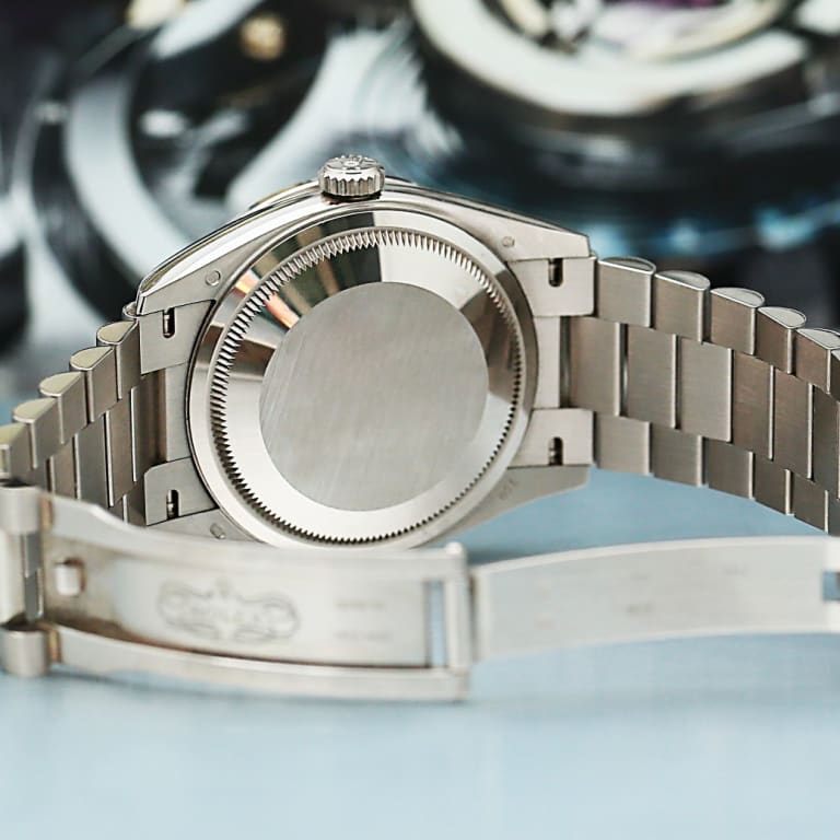 Day-Date White Gold Blue Dial 36mm Product Image 4