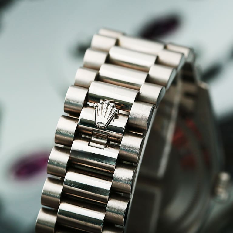 Day-Date White Gold Blue Dial 36mm Product Image 5