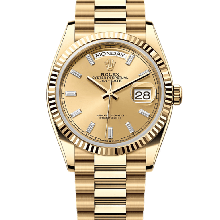 Day-Date Yellow Gold Champagne Dial 36mm Product Image 1