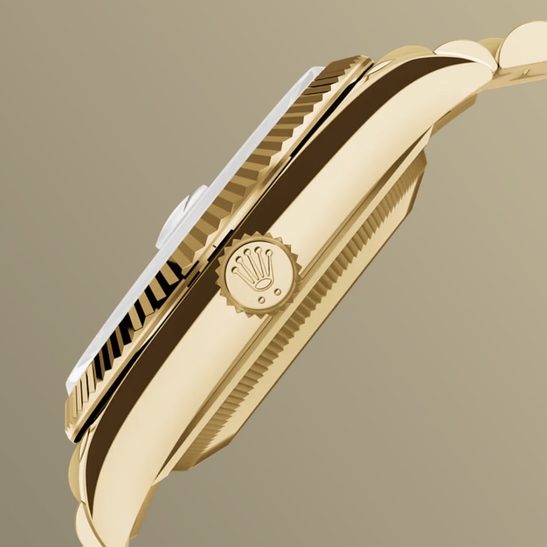 Day-Date Yellow Gold Pave Dial 36mm Product Image 3