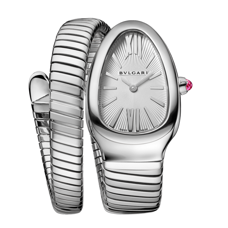 Serpenti Tubogas Steel Silver Dial 35mm Product Image 1