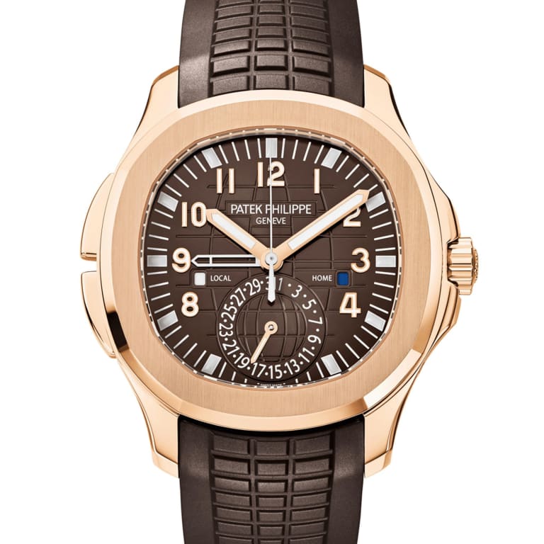 Aquanaut Travel Time Rose Gold Brown Dial 40mm Product Image 1