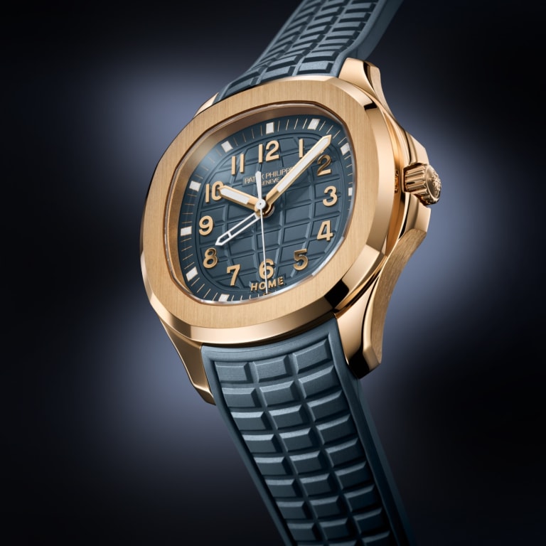 Aquanaut Travel Time Rose Gold Blue Dial 38mm Product Image 1