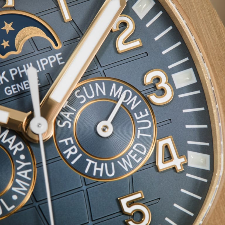 Aquanaut Luce Annual Calendar Rose Gold Blue Dial 39mm Product Image 5