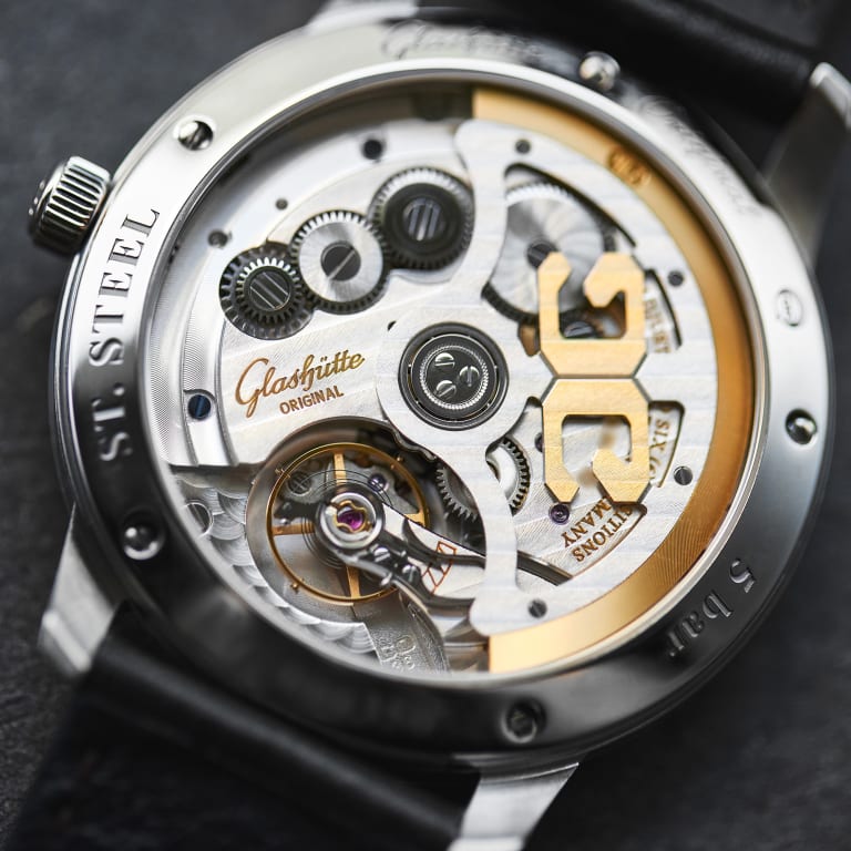Senator Excellence Steel Black Dial 40mm Product Image 11