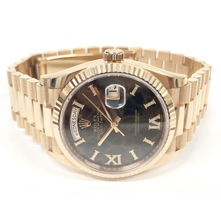 Day-Date 36 Rose Gold Eisenkiesel Dial 36mm Product Image 2