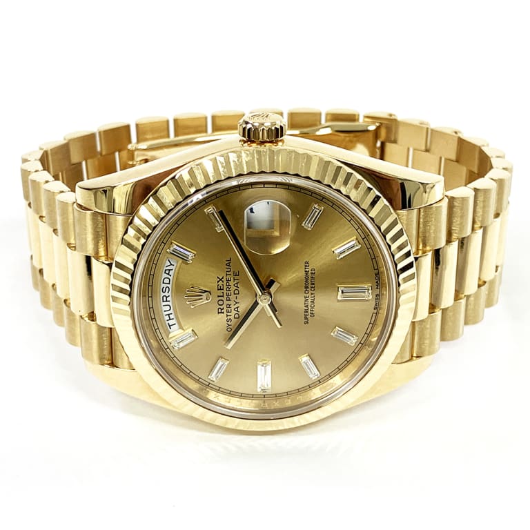 Day-Date Yellow Gold Champagne Dial 40mm Product Image 2