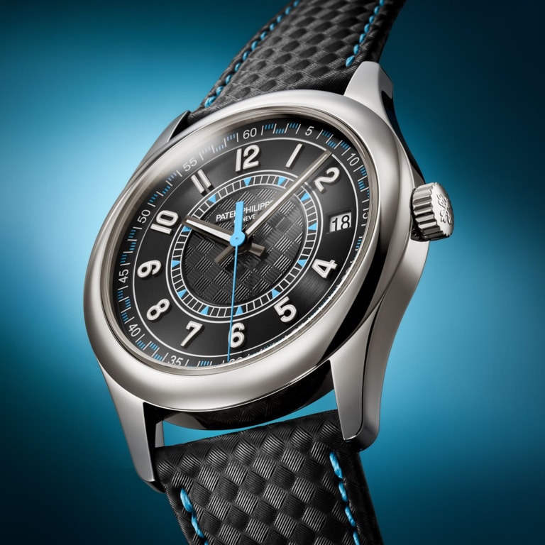 Calatrava White Gold Black Dial 40mm Product Image 1
