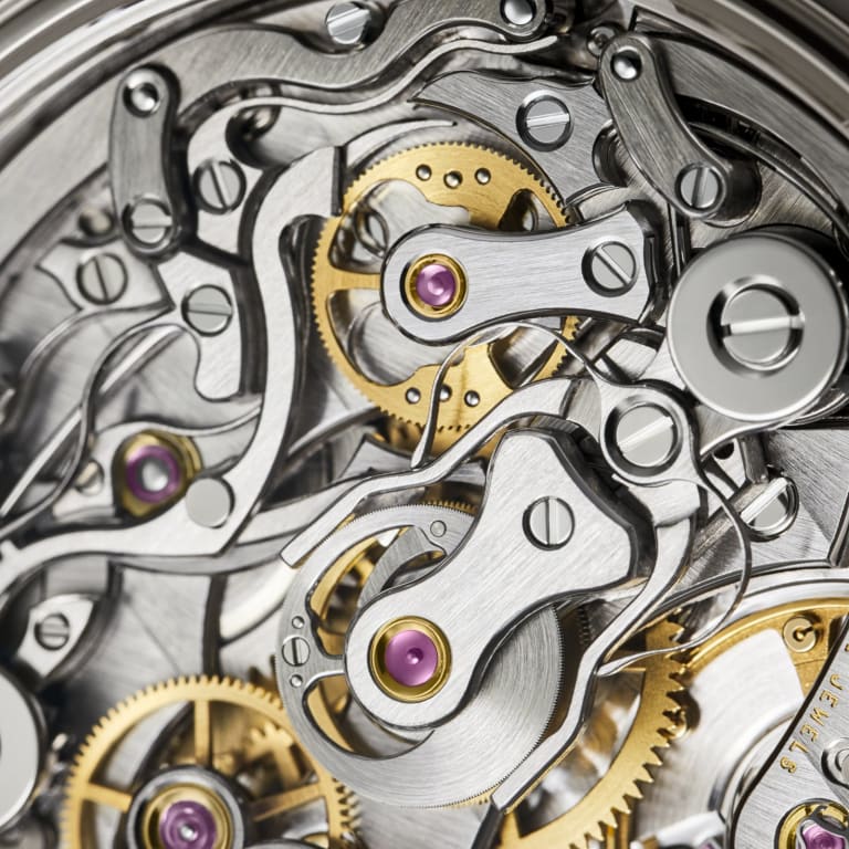 Perpetual Calendar Split-Seconds Chronograph Left-Hander Platinum Grey Dial 38mm Product Image 6