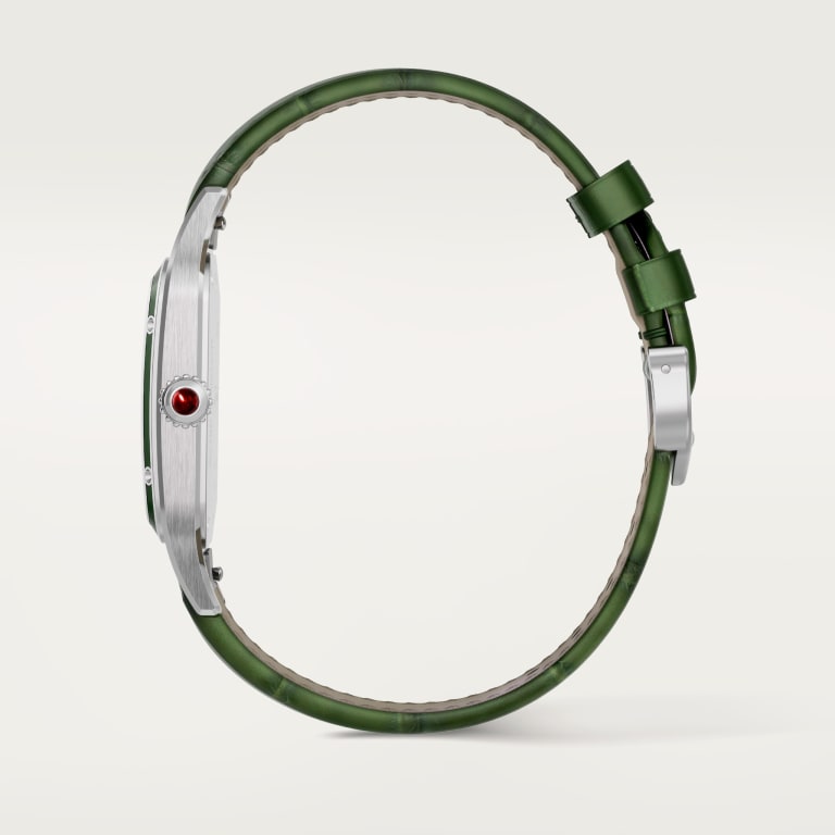 Santos-Dumont Platinum Green Dial Limited Edition 31mm Product Image 4
