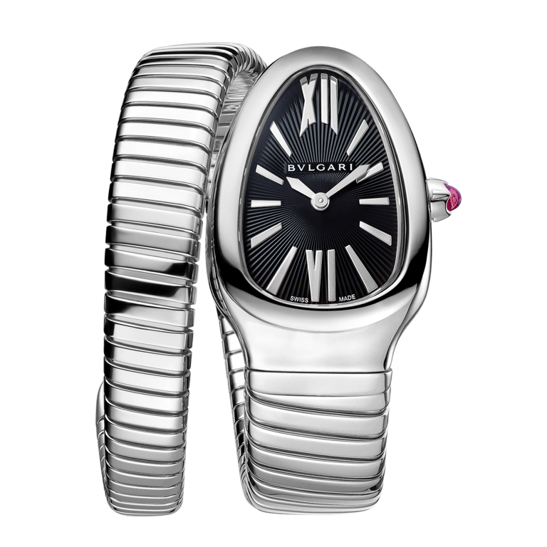 Serpenti Tubogas Steel Black Dial 35mm Product Image 1