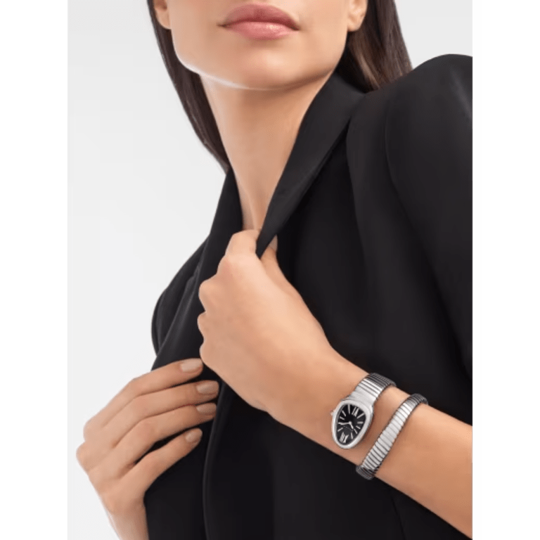 Serpenti Tubogas Steel Black Dial 35mm Product Image 4