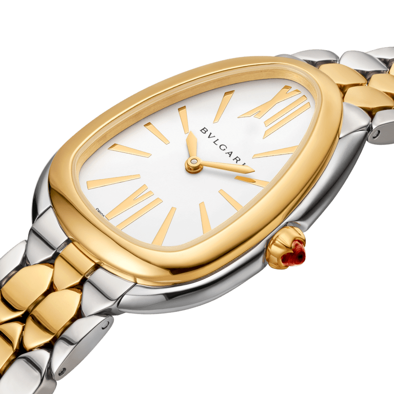 Serpenti Seduttori Yellow Gold & Steel White Dial 33mm Product Image 2