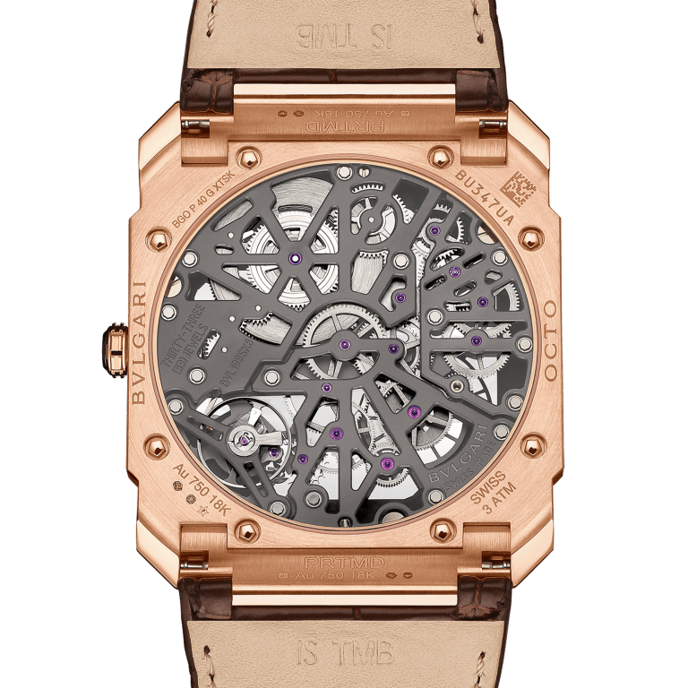Octo Finissimo Rose Gold Skeleton Dial 40mm Product Image 4