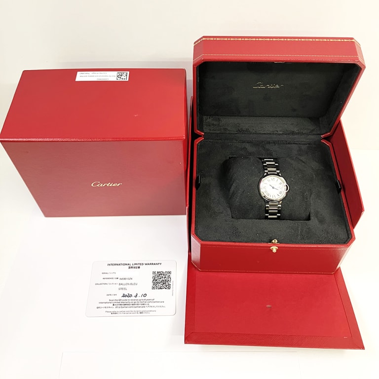 Ballon Bleu de Cartier Steel Silver Dial 28mm Product Image 6