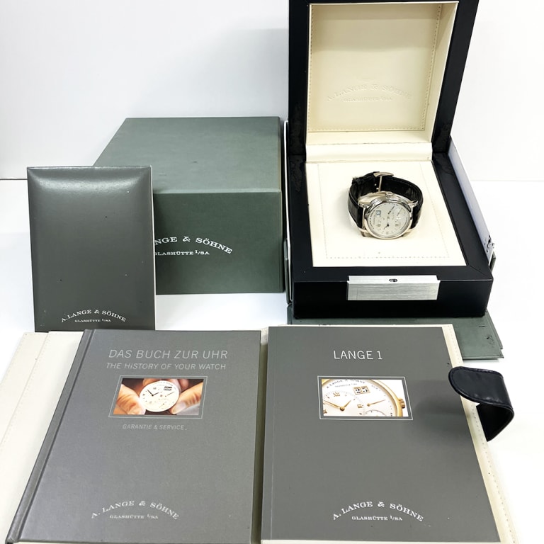Lange 1 White Gold Silver Dial 38mm Product Image 8