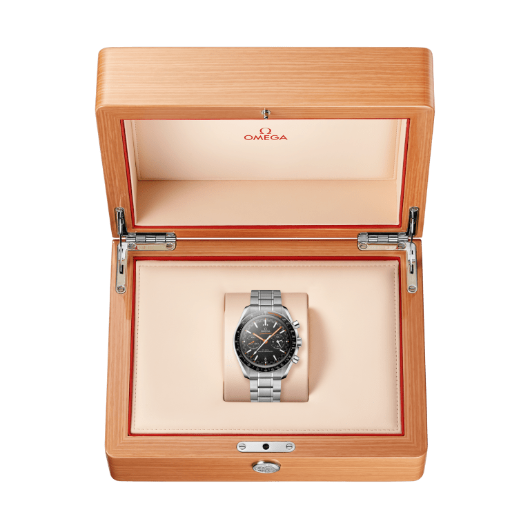 Speedmaster Racing Steel Black Dial 44mm Product Image 3