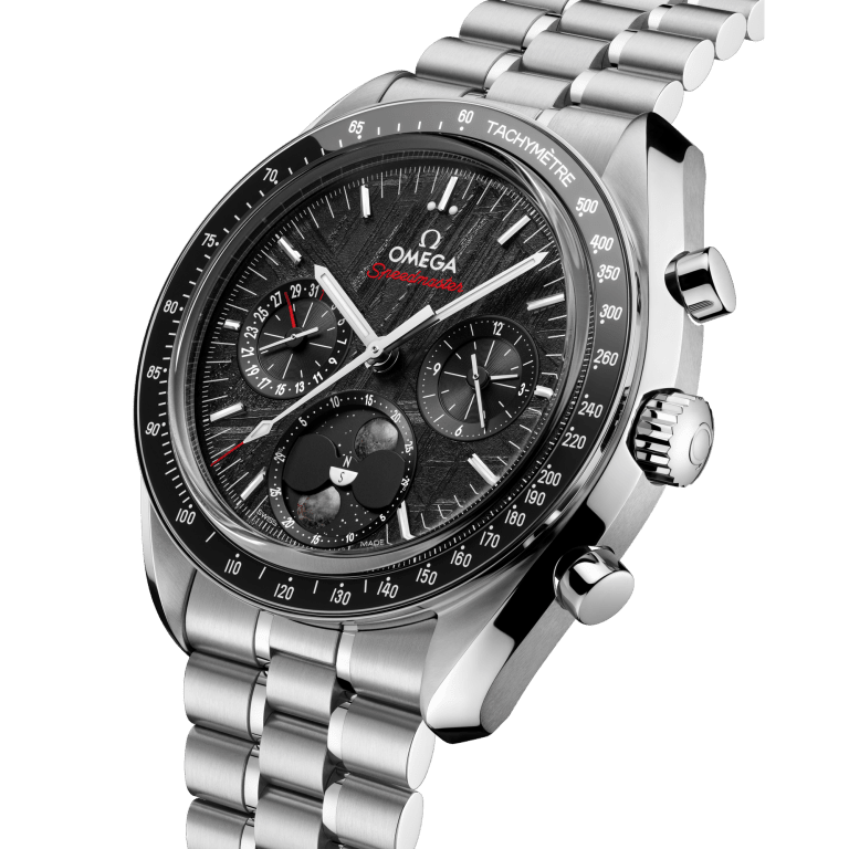 Speedmaster Moonphase Steel Black Meteorite Dial 43mm Product Image 1