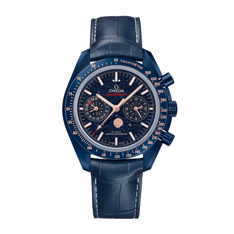 Speedmaster Moonphase Chronograph Ceramic Blue Side of the Moon 44mm Product Image 1
