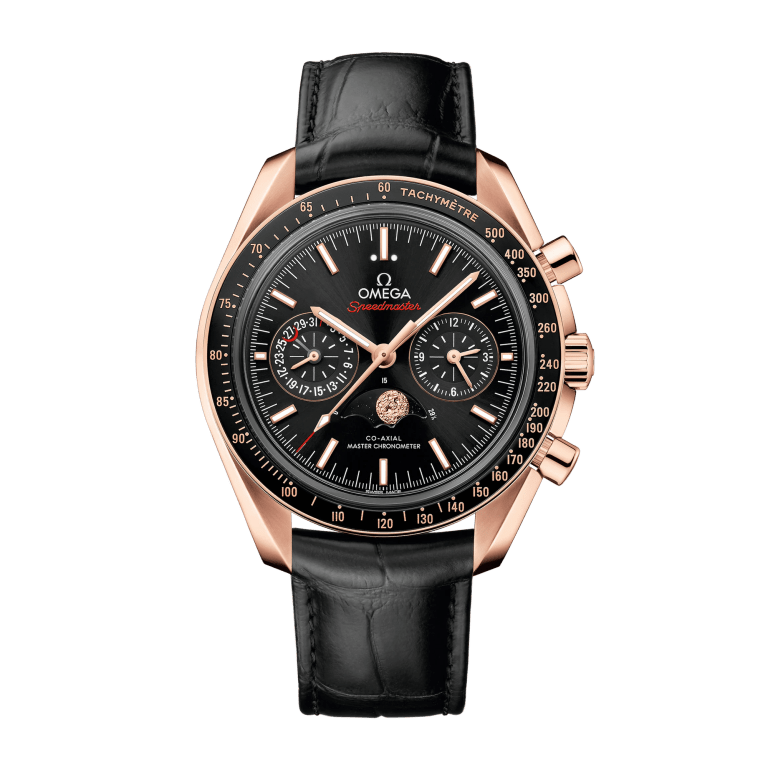 Speedmaster Moonphase Chronograph Rose Gold Black Dial 44mm Product Image 1