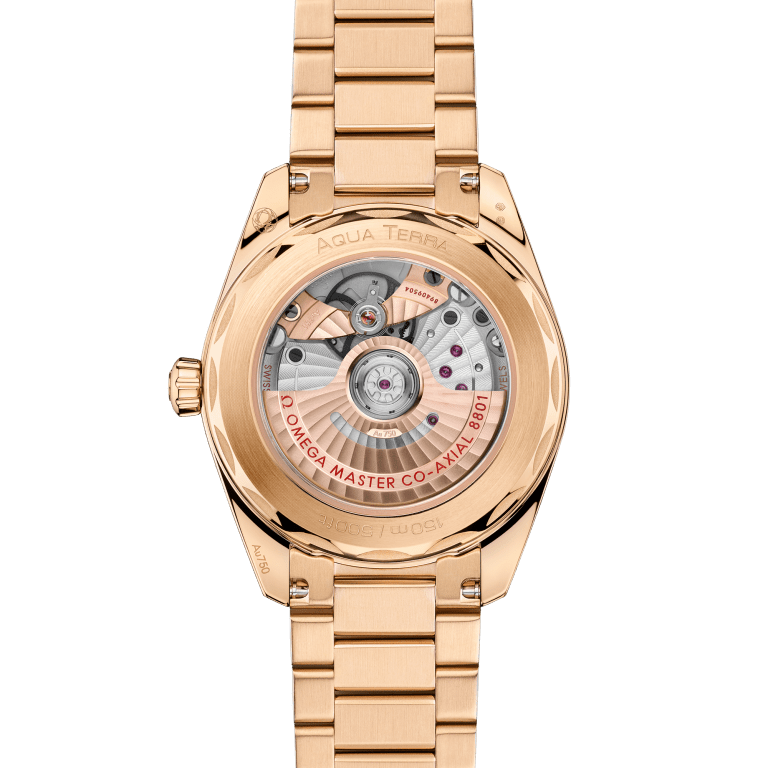 Aqua Terra Yellow Gold Blue Dial 38mm Product Image 2