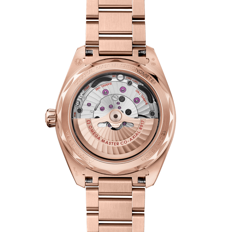 Aqua Terra Small Seconds Rose Gold Blue Dial 41mm Product Image 2