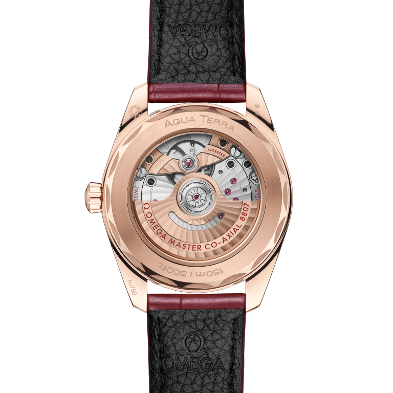 Aqua Terra Rose Gold Diamond Pink Dial 38mm Product Image 2
