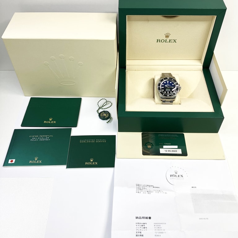 Sea-Dweller Deepsea D-Blue Titanium & Steel Blue Dial 44mm Product Image 6