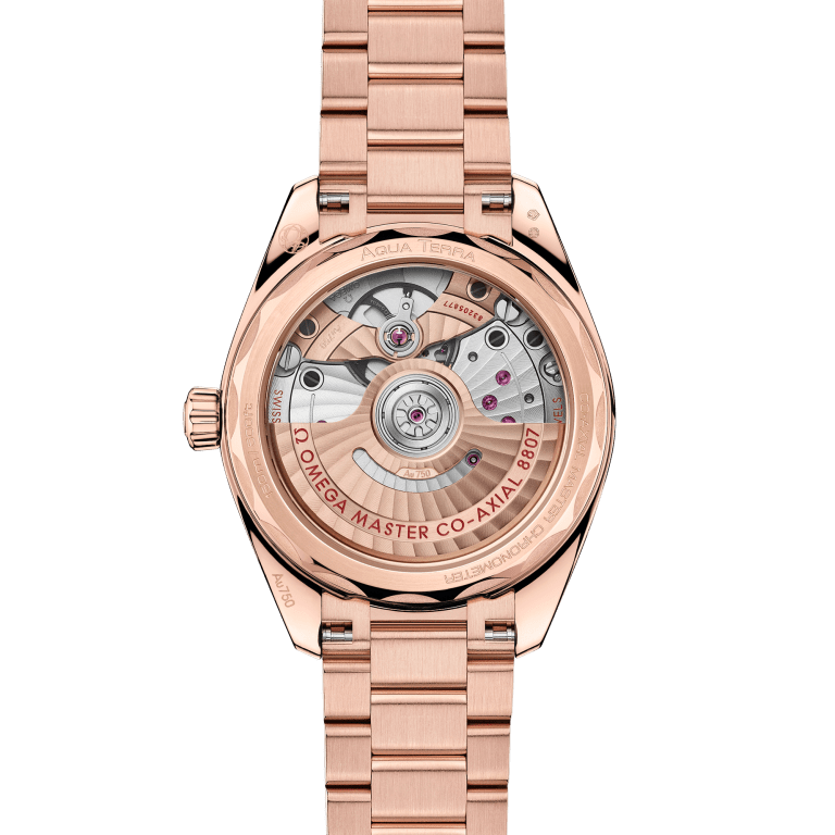 Aqua Terra Rose Gold Diamond Pave Dial 34mm Product Image 2