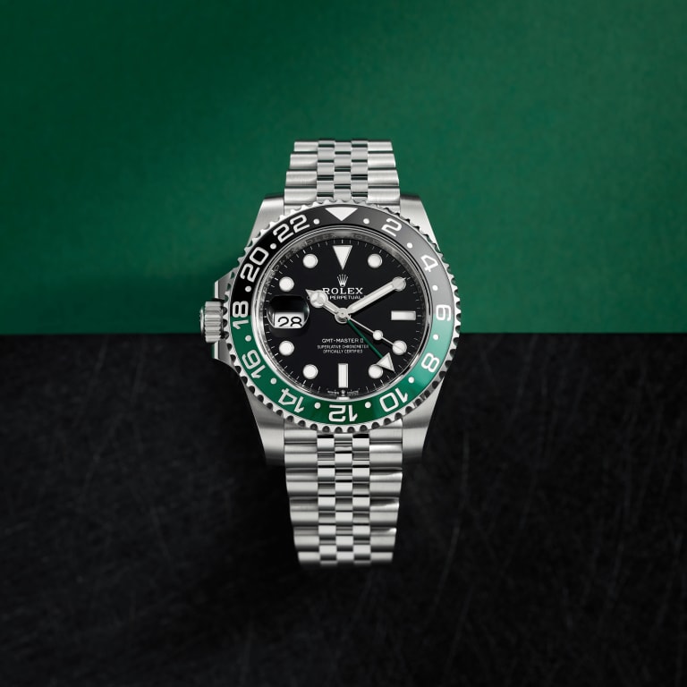 GMT-Master II Steel Jubilee Black Dial "Sprite" 40mm Product Image 2
