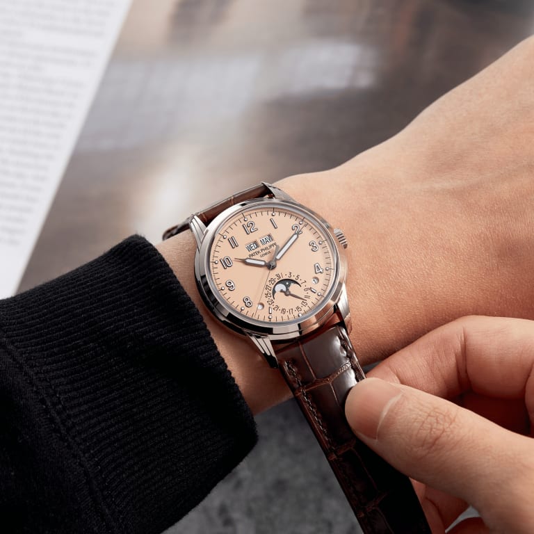 Perpetual Calendar White Gold Salmon Dial 40mm Product Image 13