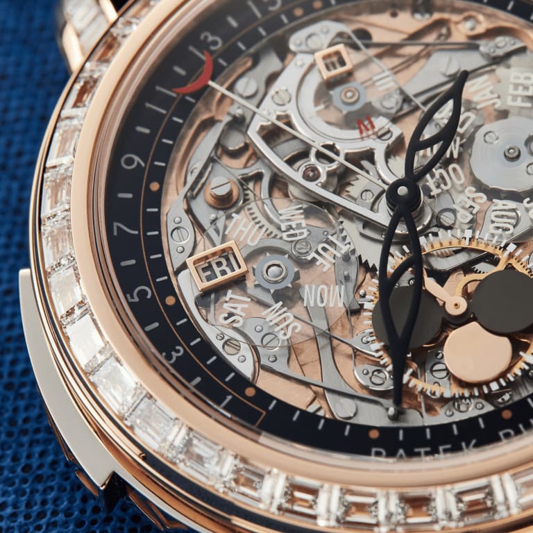 Grand Complications Minute Repeater Perpetual Calendar Rose Gold Skeleton Dial 43mm Product Image 12