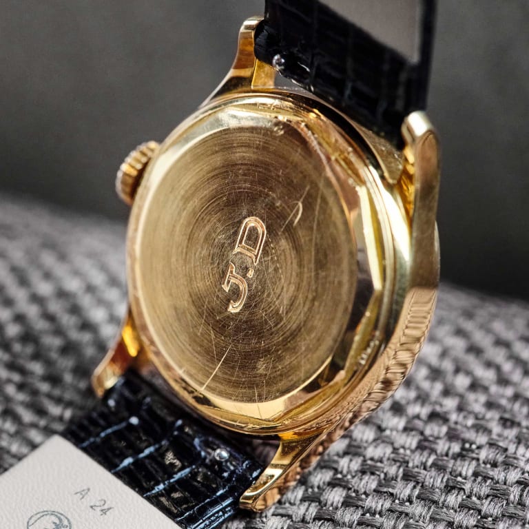 Vintage Calatrava "Gubelin" Yellow Gold White Dial 35mm Product Image 10