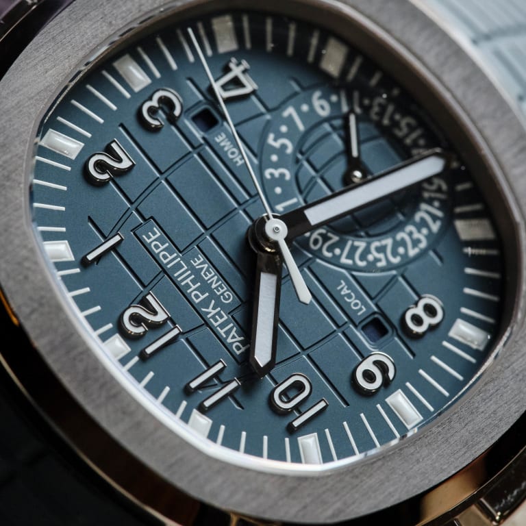 Aquanaut Travel Time White Gold Blue Dial 40mm Product Image 6