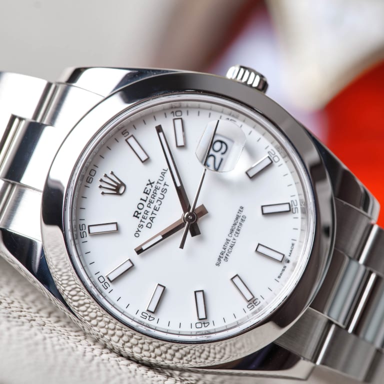 Datejust Steel White Dial 41mm Product Image 10