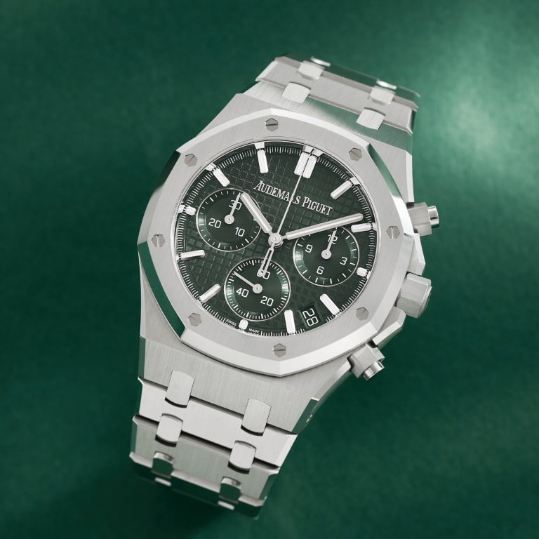 Royal Oak Chronograph Steel Green Dial 41mm Product Image 10