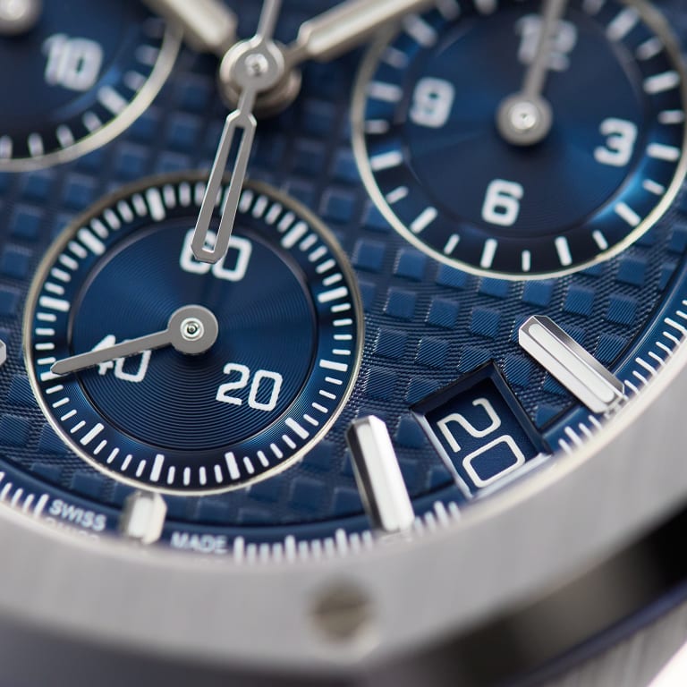 Royal Oak Chronograph "50 Anniversary" Steel Blue Dial 41mm Product Image 13
