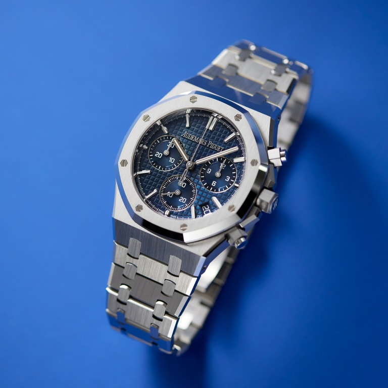 Royal Oak Chronograph "50 Anniversary" Steel Blue Dial 41mm Product Image 11