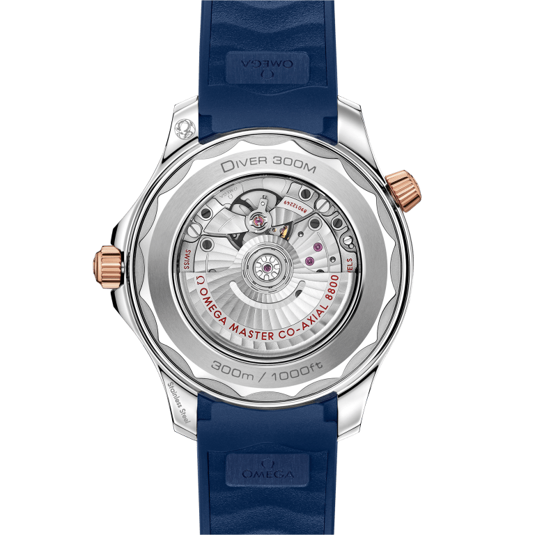 Seamaster Diver 300m Rose Gold & Steel Blue Dial 42mm Product Image 2